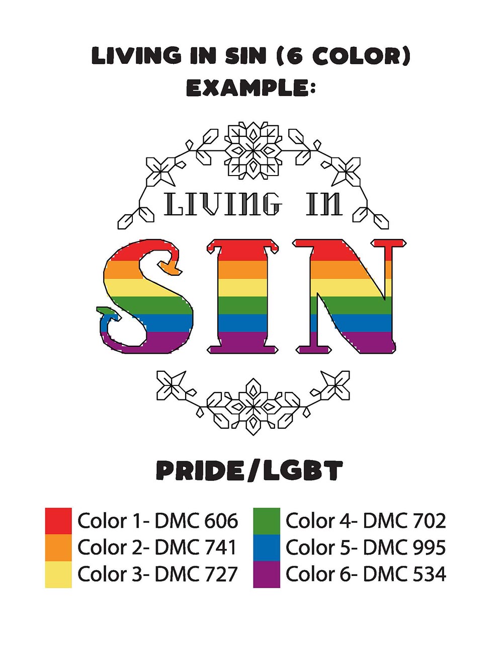 Living in Sin- 6 Color PDF