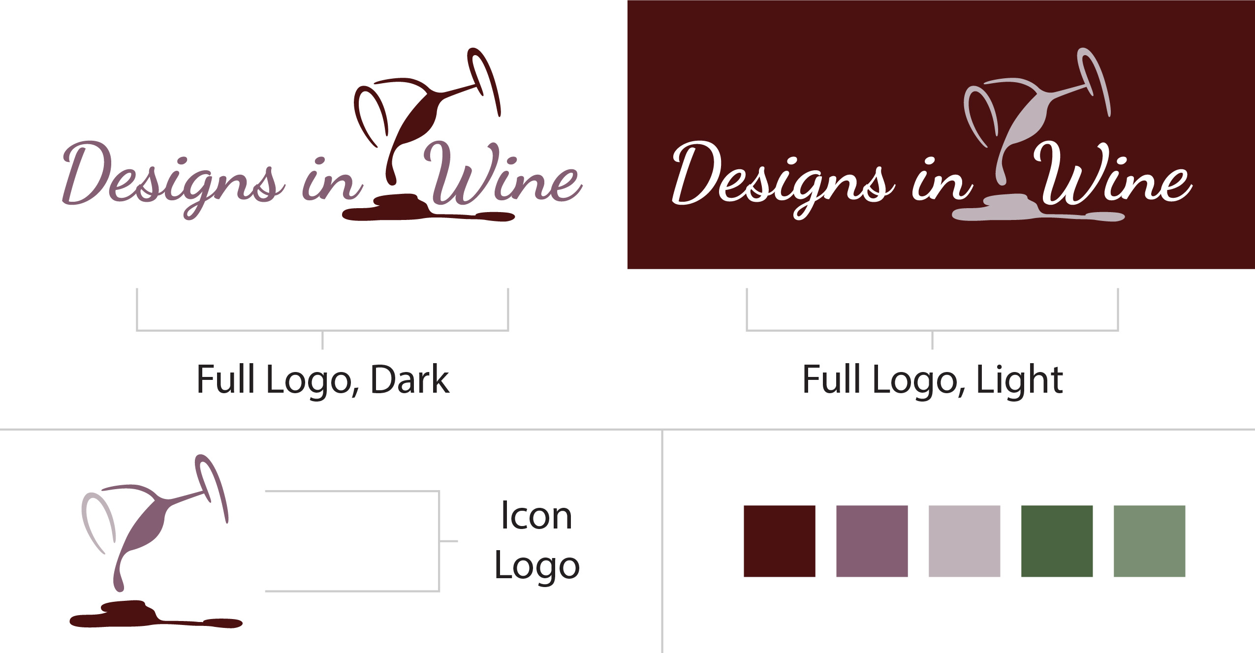 Designs in Wine Logo Designs